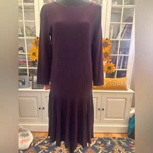 Carlisle Purple Long Sleeve Dress